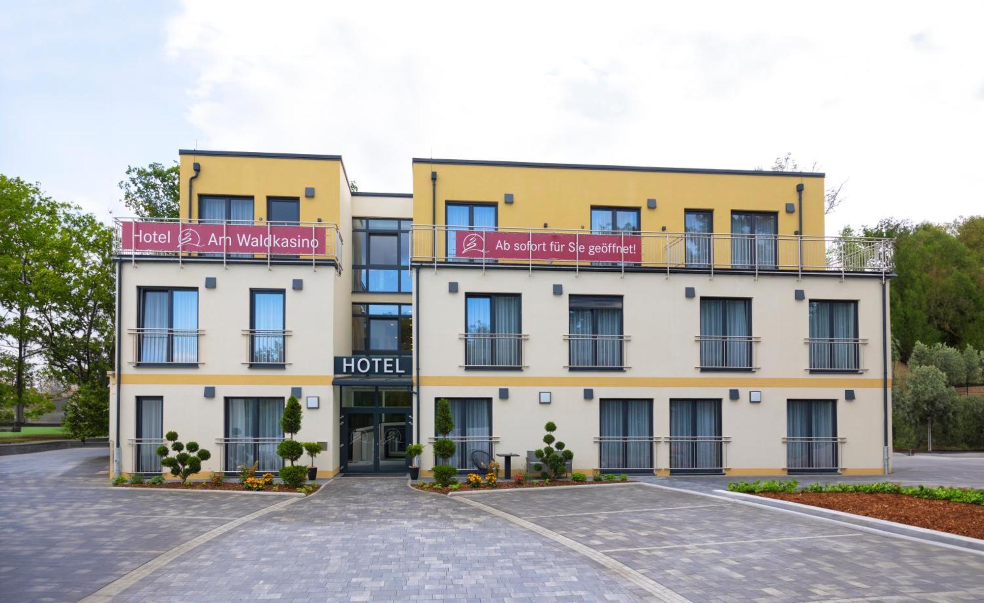 Hotel Am Waldkasino Érfurt Exterior foto
