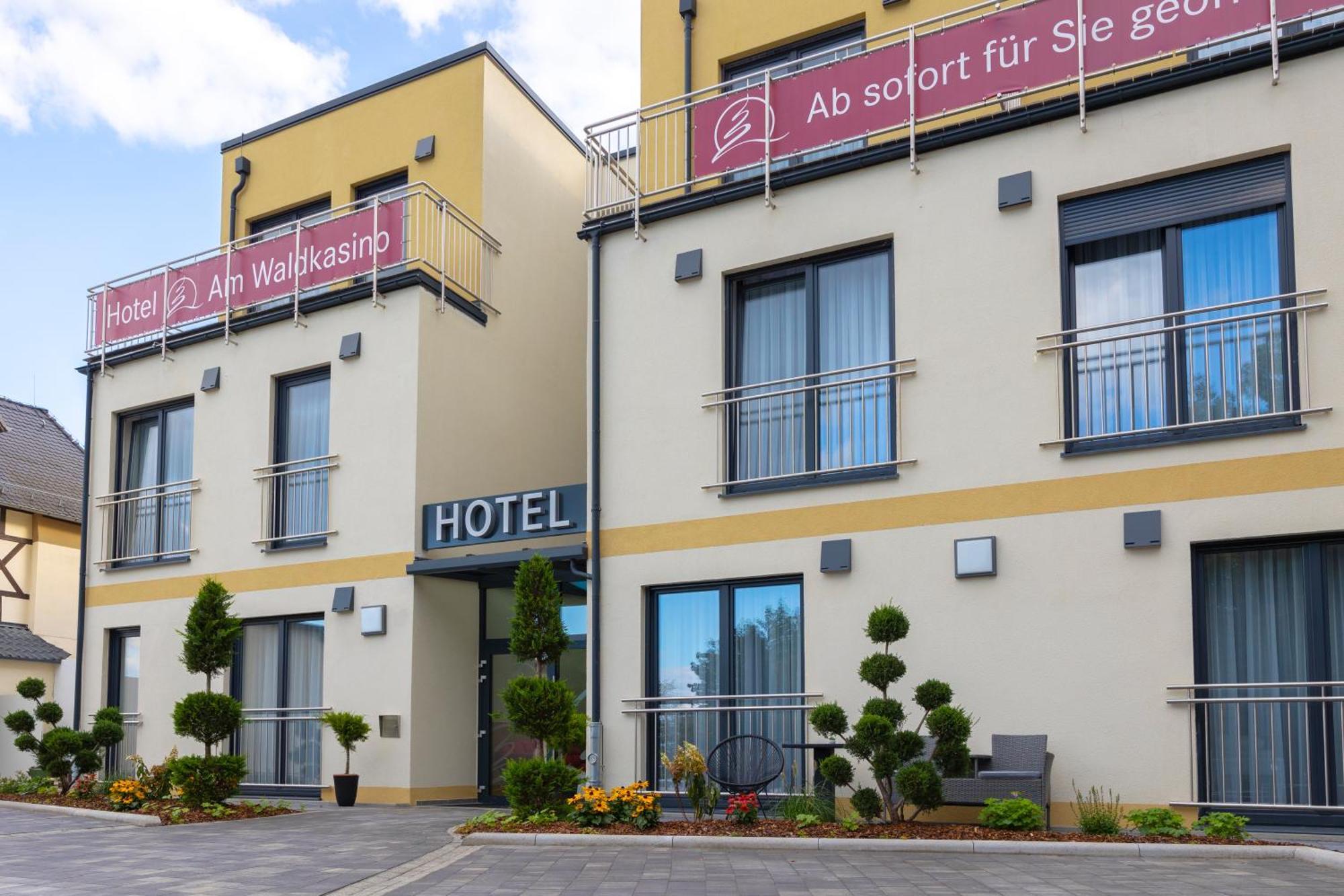 Hotel Am Waldkasino Érfurt Exterior foto